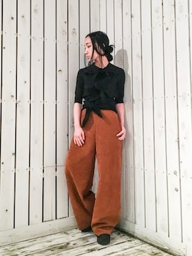 「アイテム（その他トップス）」を使った、ayakaさん（レディース・145cm）の冬コーディネート