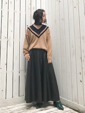 「gvgv」｜ayakaさん（レディース・145cm）の秋コーディネート