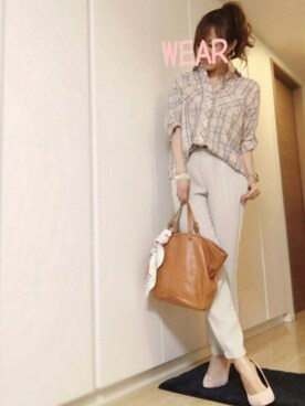 memeさん（レディース・158cm）の春コーディネート