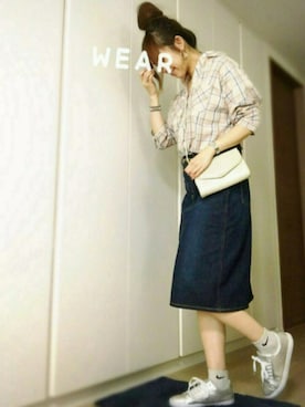 memeさん（レディース・158cm）の春コーディネート