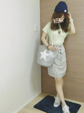 「Discoat」｜memeさん（レディース・158cm）の春コーディネート