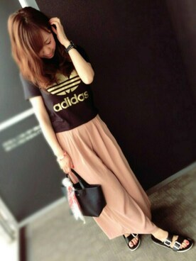 memeさん（レディース・158cm）の夏コーディネート