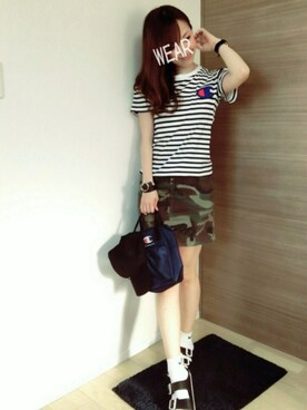 memeさん（レディース・158cm）の夏コーディネート