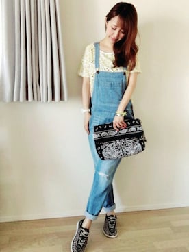 memeさん（レディース・158cm）の夏コーディネート