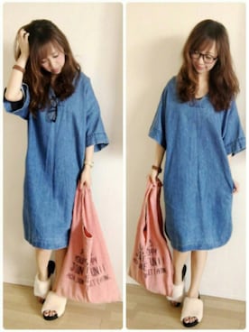 memeさん（レディース・158cm）の夏コーディネート