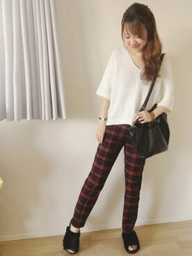 memeさん（レディース・158cm）の夏コーディネート