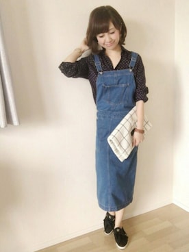 memeさん（レディース・158cm）の秋コーディネート