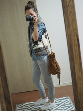 Yukiさん（レディース・157cm）の秋コーディネート