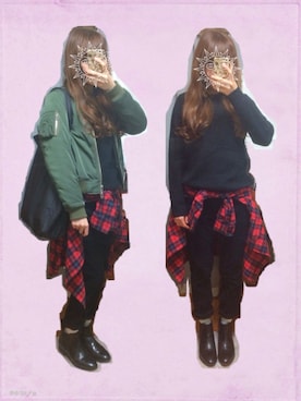 ぽんずさん(レディース・159cm)の冬コーディネート