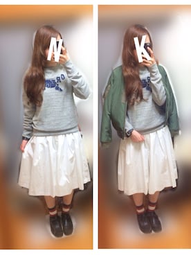 ぽんずさん（レディース・159cm）の春コーディネート