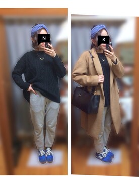 ぽんずさん（レディース・159cm）の冬コーディネート