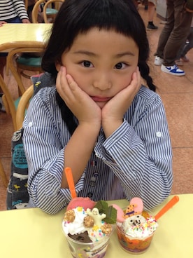 Rieruさん（キッズ・127cm）の秋コーディネート