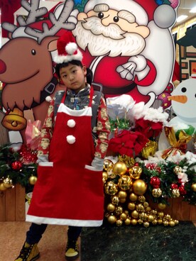 Rieruさん（キッズ・129cm）の冬コーディネート