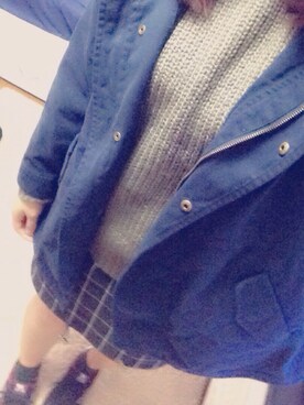mocaさん（レディース・160cm）の冬コーディネート