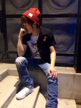 HIDEさん（メンズ・172cm）の夏コーディネート