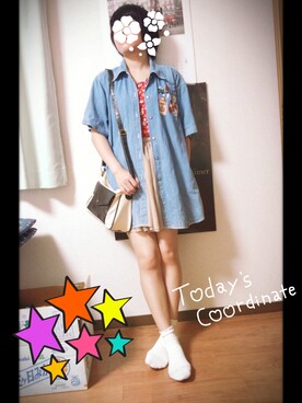 オユカさん（レディース・157cm）の夏コーディネート