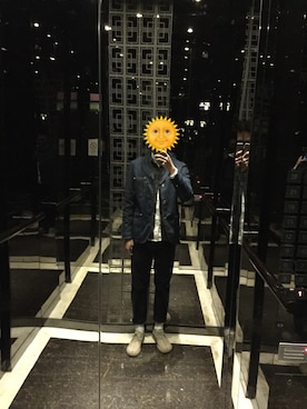 「Levi's（リーバイス）のアイテム（スーツジャケット）」を使った、FFFFFFFFFFさん（メンズ・172cm）の冬コーディネート