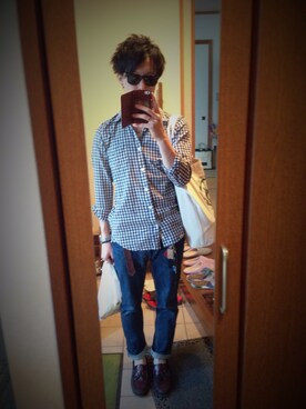 WRDさん(メンズ・169cm)の夏コーディネート