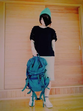 「CONVERSE（コンバース）のCONVERSE コンバース ジャック パーセル / JACK PURCEL（スニーカー）」を使った、ペペさん（レディース・158cm）の春コーディネート