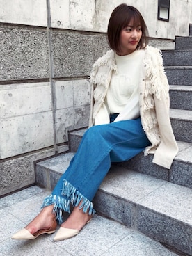 Vicente👖さん（レディース・157cm）の冬コーディネート