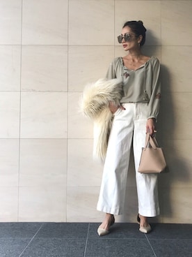 Vicente👖さん（レディース・162cm）の冬コーディネート