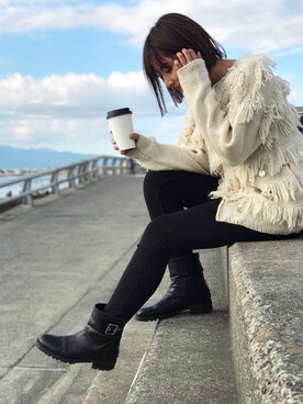 Vicente👖さん（レディース・160cm）の冬コーディネート