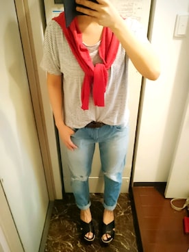 ちっちさん（レディース・160cm）の夏コーディネート