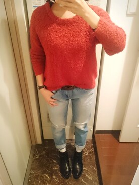 ちっちさん（レディース・160cm）の秋コーディネート