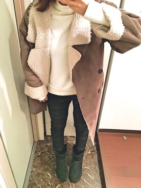 ちっちさん（レディース・160cm）の冬コーディネート