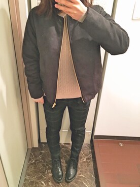 ちっちさん（レディース・160cm）の冬コーディネート