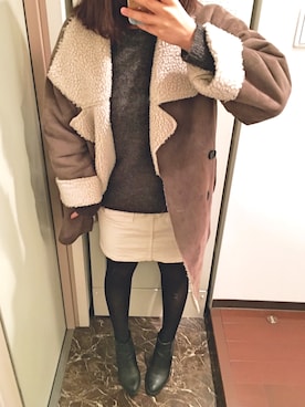 ちっちさん（レディース・160cm）の冬コーディネート