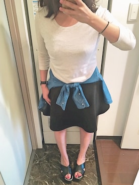 ちっちさん（レディース・160cm）の春コーディネート