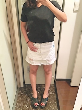 ちっちさん（レディース・160cm）の夏コーディネート