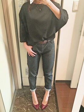 ちっちさん（レディース・160cm）の秋コーディネート