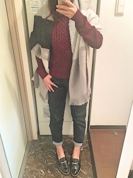 ちっちさん(レディース・160cm)の秋コーディネート