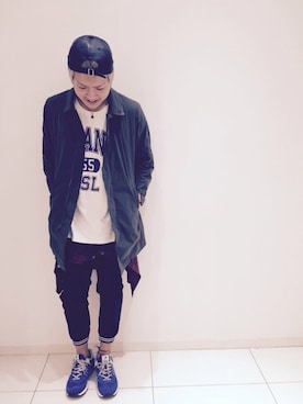 NynyShinsaibashiさん（メンズ・178cm）の春コーディネート