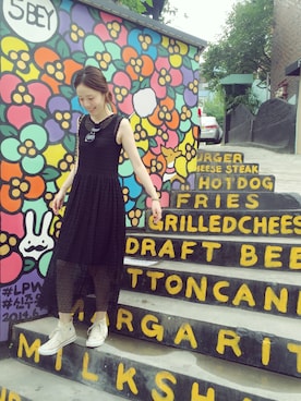 「夏休み」｜Axxbimilさん（レディース・165cm）の夏コーディネート