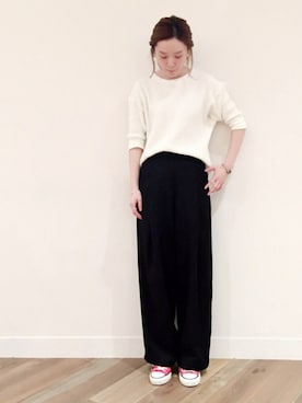 「DHOLIC（ディーホリック）のアイテム（その他）」を使った、Axxbimilさん（レディース・165cm）の春コーディネート