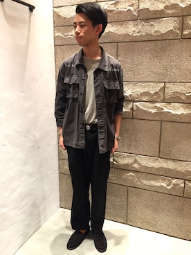 Takuya Hondaさん（メンズ・177cm）の冬コーディネート