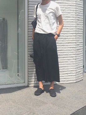 「SASQUATCHfabrix.（サスクワァッチファブリックス）のアイテム」を使った、daikiさん（メンズ・187cm）の夏コーディネート