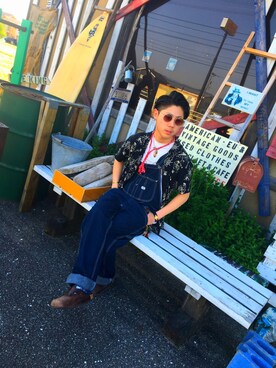 「アイテム（バングル/リストバンド）」を使った、Ryo7777さん（メンズ・167cm・20代）の春コーディネート