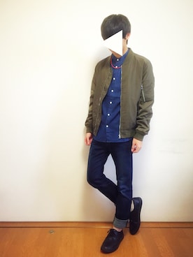 Mochiさん（メンズ・170cm）の冬コーディネート