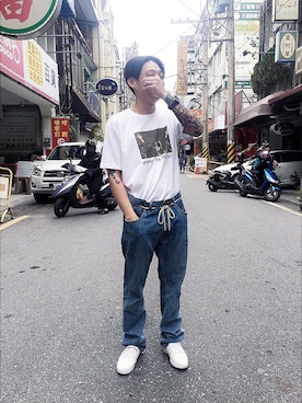 吳馬利さんのコーディネート