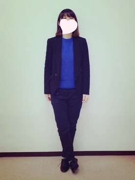 「友達」｜「アイテム（その他）」を使った、あゆちょんさん（レディース・158cm）の秋コーディネート