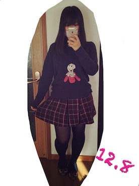 「アイテム（パンプス）」を使った、あゆちょんさん（レディース・152cm）の冬コーディネート