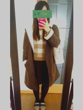 「MINIMUM（ミニマム）のアイテム（ジャケット/アウター）」を使った、あゆちょんさん（レディース・152cm）の冬コーディネート