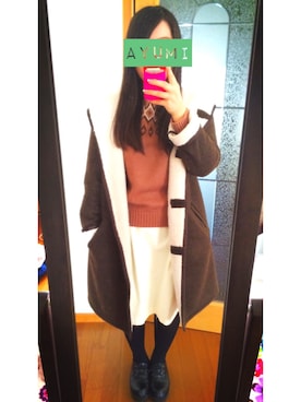 「MINIMUM（ミニマム）のアイテム（ジャケット/アウター）」を使った、あゆちょんさん（レディース・152cm）の冬コーディネート