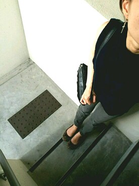 「SPIRALGIRL（スパイラルガール）のアイテム（ベスト）」を使った、yukiさん（レディース・159cm）の秋コーディネート