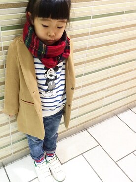 t_._._m_._._kさん(キッズ・110cm)の春コーディネート