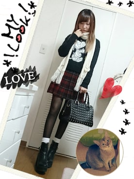 Maiさん(レディース・161cm)の冬コーディネート